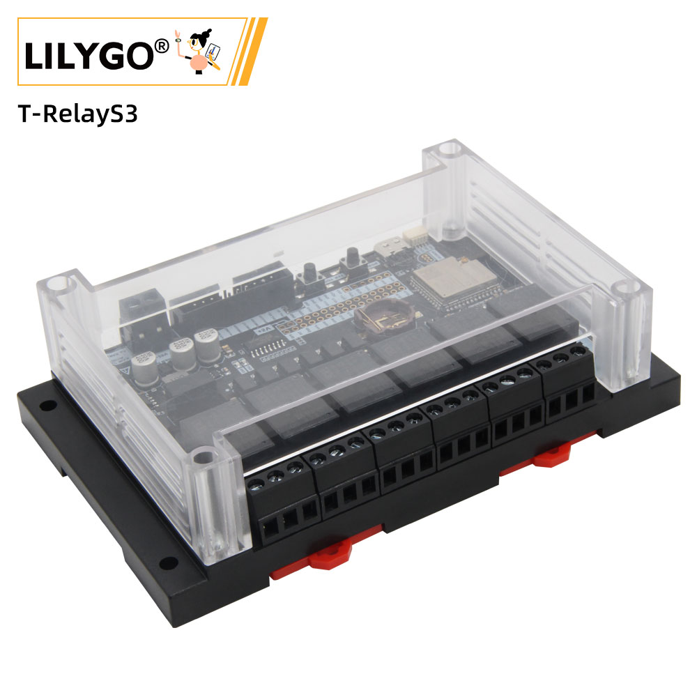 Espressif Esp32 - LILYGO® T-RelayS3 ESP32-S3 6-полосная релейная плата