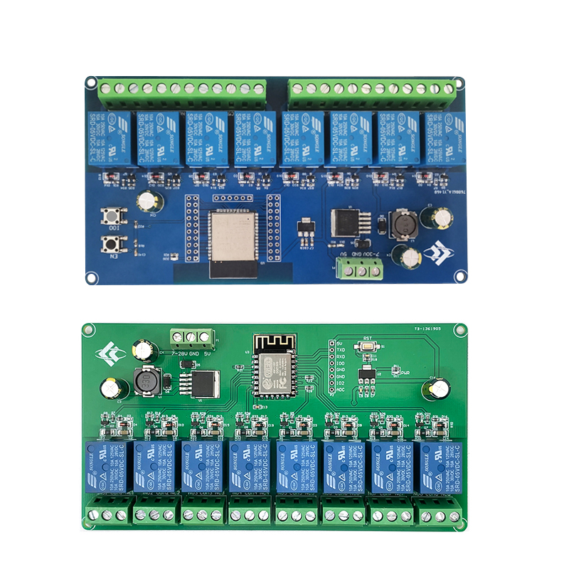 Espressif Esp32 - ESP8266 / ESP32 WIFI 8-канальный релейный