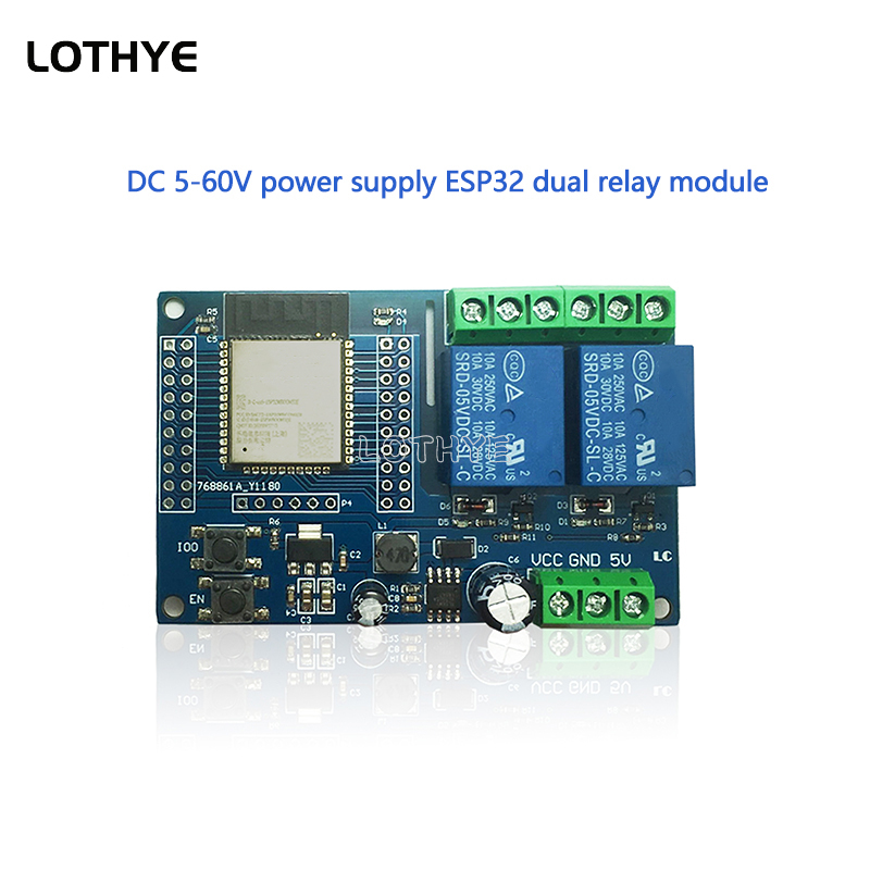 Esp32 Wifi Bluetooth Module - Модуль реле ESP32 с двумя каналами