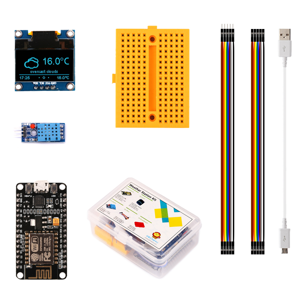 Esp8266 - Метеостанция ESP8266, набор «сделай сам» с