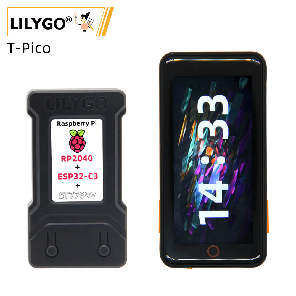 Esp32 C6 - LILYGO® T-PicoC3 PicoPro 2,5-дюймовый дисплей, дисплей,