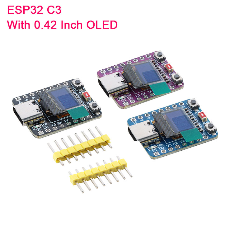Esp32 C3 - ESP32-C3 0,42-дюймовый OLED-дисплей с белым светом