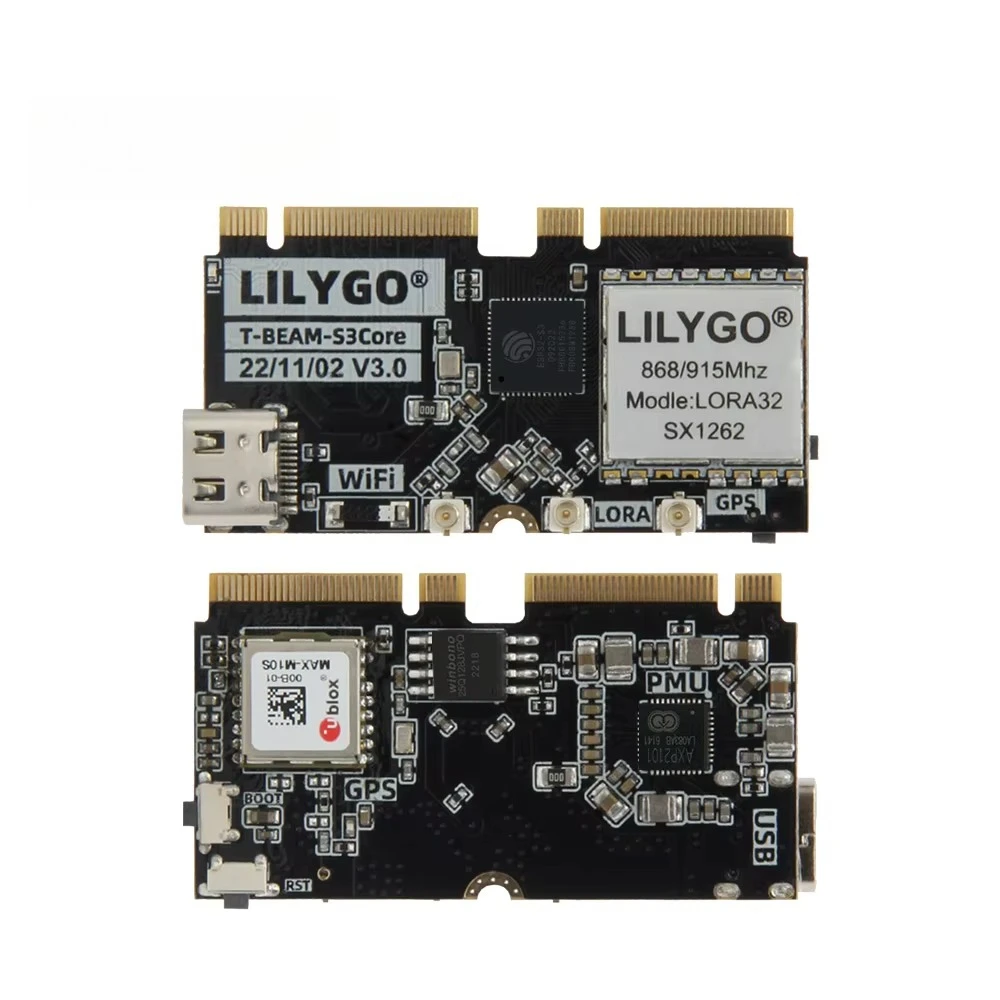 LILYGO T-BEAM-CORE V3.0 L76K U – обзор и цена Esp32