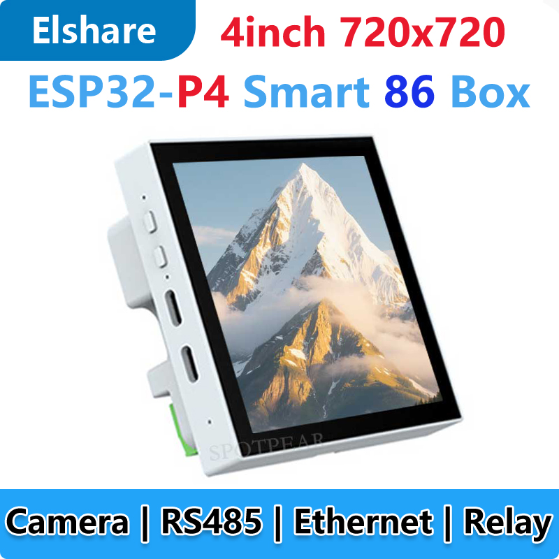 ESP32-P4 Smart 86 TV Box Макет – обзор и цена Esp32 P4