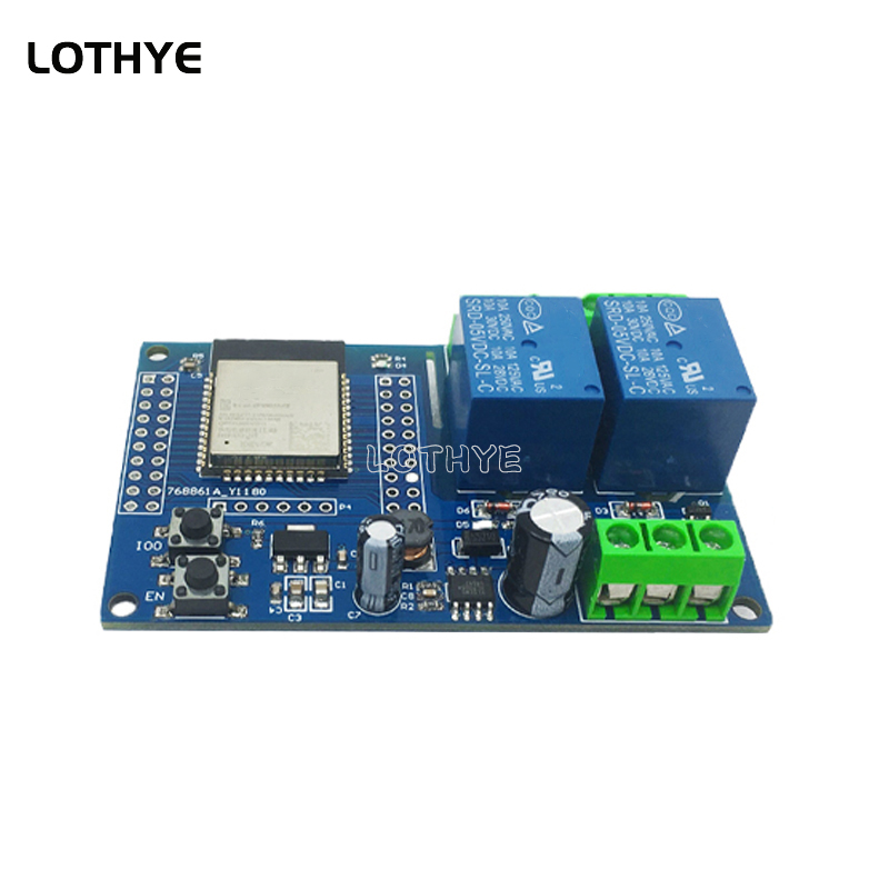 Модуль реле ESP32 с двумя кана – обзор и цена Esp32 Wifi Bluetooth Module
