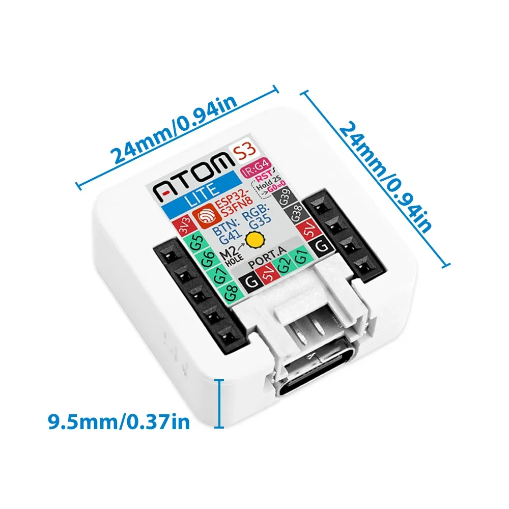 M5Stack AtomS3-Lite – миниатюр – обзор и цена Esp32 Wifi Bluetooth Module
