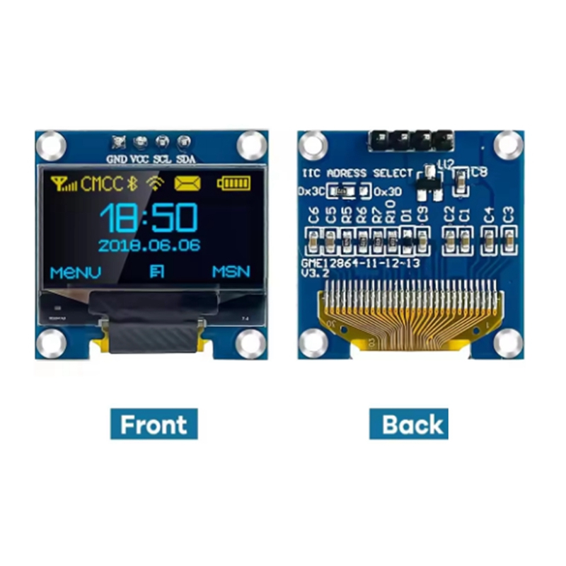 0,96-дюймовый OLED-дисплей I2C – обзор и цена Esp8266