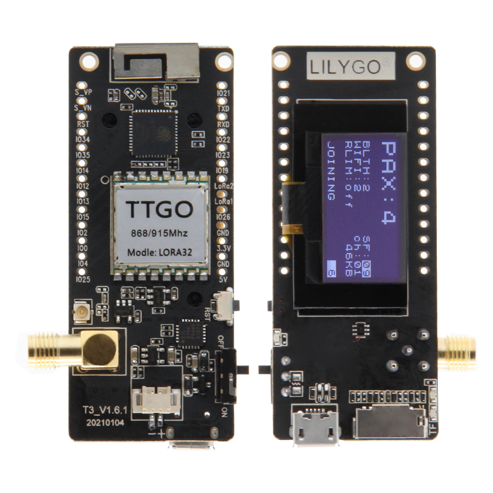 Модуль TTGO T3 LoRa32 V1.6.1 E – обзор и цена Esp32