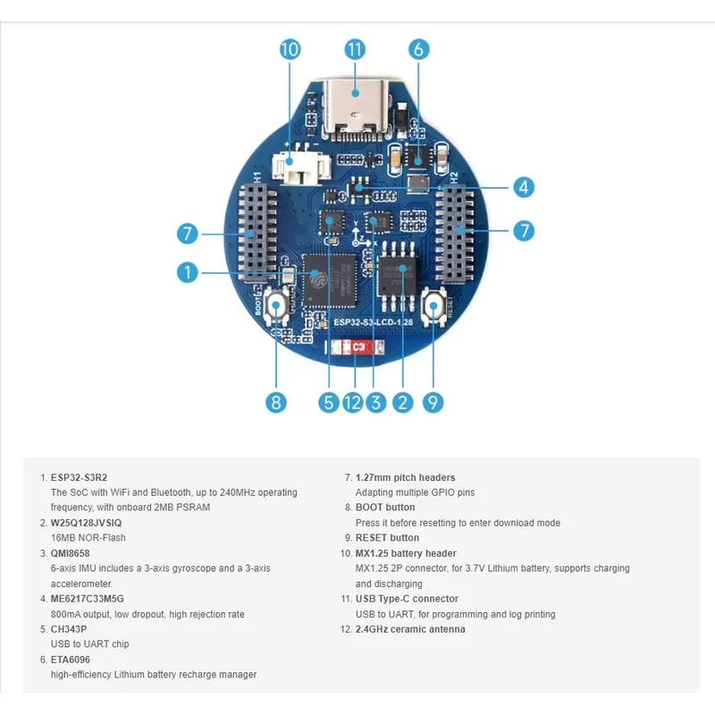 Плата для разработки ESP32-S3  – обзор и цена Esp32